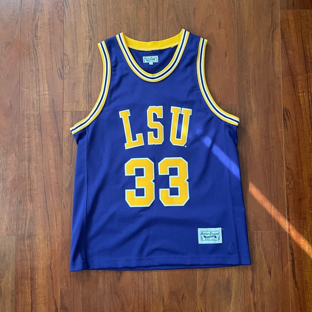 Retro Brand LSU Shaquille O’Neal Jersey, Size L